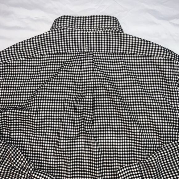 Ralph Lauren Shirt Mens Size XXL Black Gingham Check Classic Fit Button Preppy - Picture 12 of 14